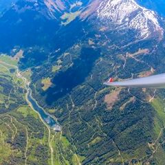 Flugwegposition um 11:23:30: Aufgenommen in der Nähe von Donnersbach, Österreich in 2333 Meter